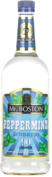 MR BOSTON PEPPERMINT SCHNAPPS 90 PRF