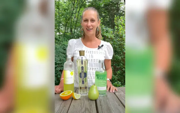 Katya’s Absolut Tuscan Pear cocktail