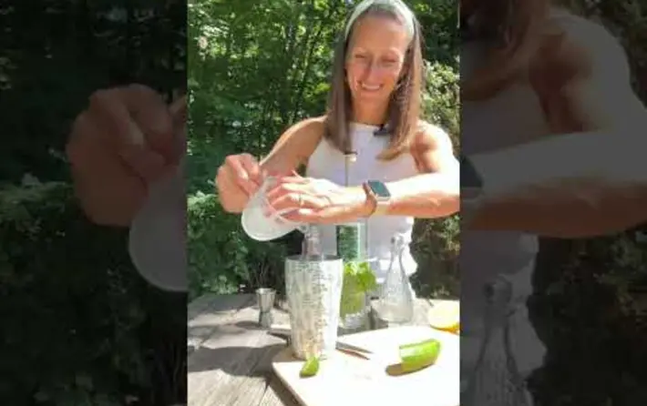 Cocktails with Katya - Cucumber Gin Mojito