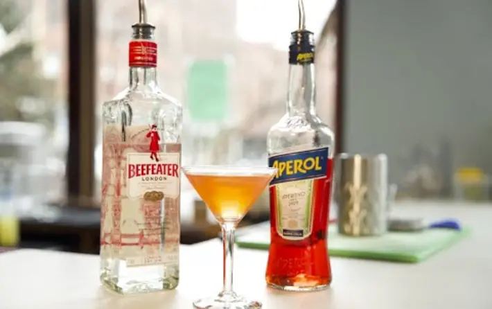 Happy Hour with Spencer Albee - Aperol Martini
