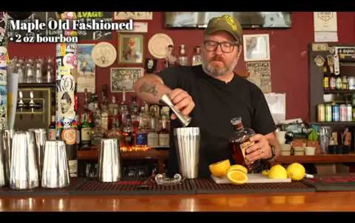 Happy Hour with Spencer Albee - Maple Old Fashioned
