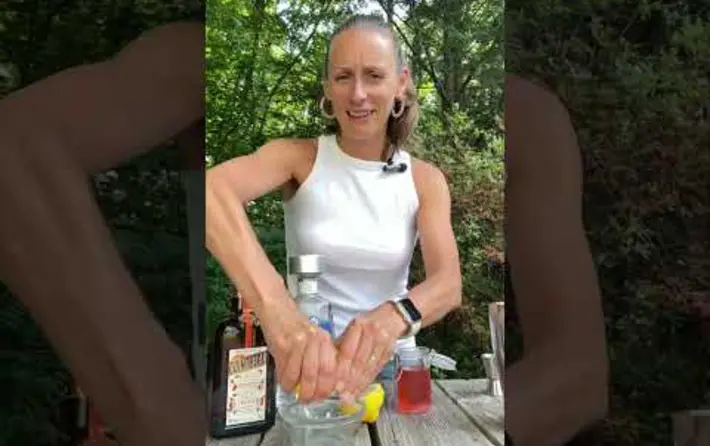 Cocktails with Katya - Strawberry Margarita