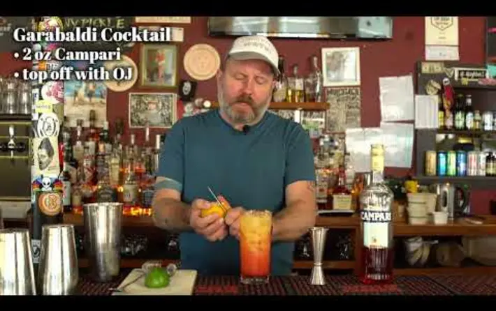 Happy Hour with Spencer Albee - Garabaldi Cocktail