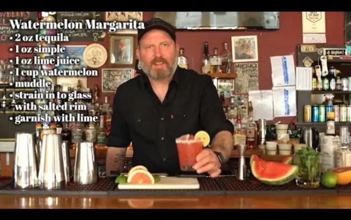 Happy Hour with Spencer Albee - Watermelon Margarita