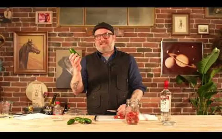 Happy Hour with Spencer Albee - Strawberry Jalapeño Vodka