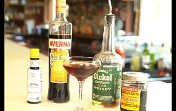 Happy Hour with Spencer Albee - Black Manhattan