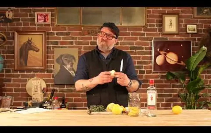 Happy Hour with Spencer Albee - Lemon Rosemary Gin
