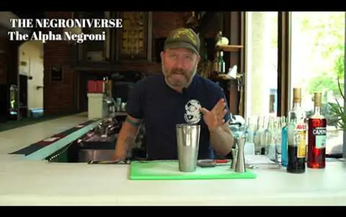 Spencer Albee Happy Hour-- Alpha Negroni