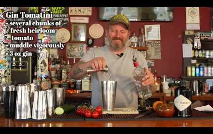 Happy Hour with Spencer Albee - Gin Tomatini