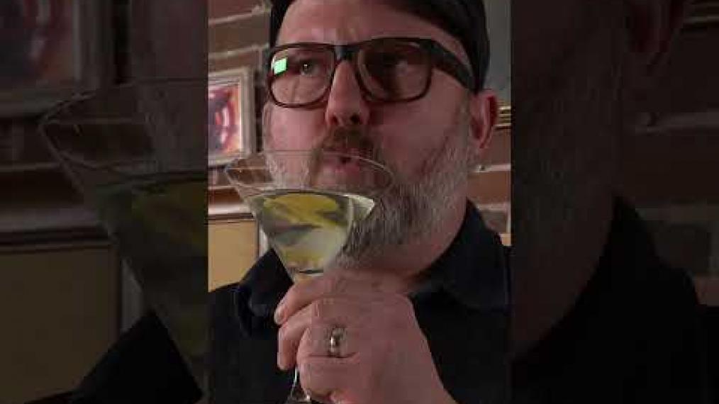 Spencer’s martini is no illusion! Gin and Chartreuse make for Strange Magic