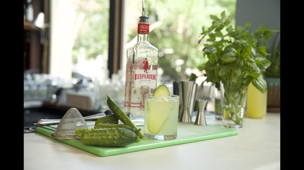 This Week on Happy Hour, the Cucumber Gin Sour