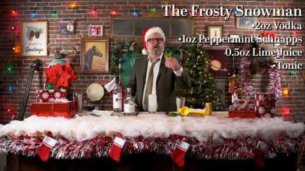 The Frosty Snowman: cool, refreshing and oh-so-festive!