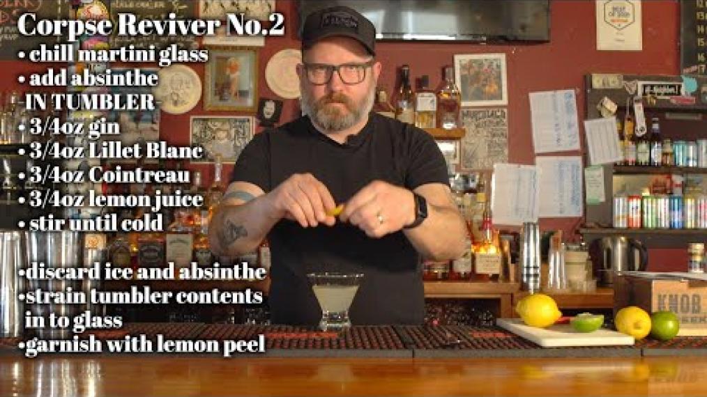 It's Gin Month and the Corpse Reviver is having a revival!