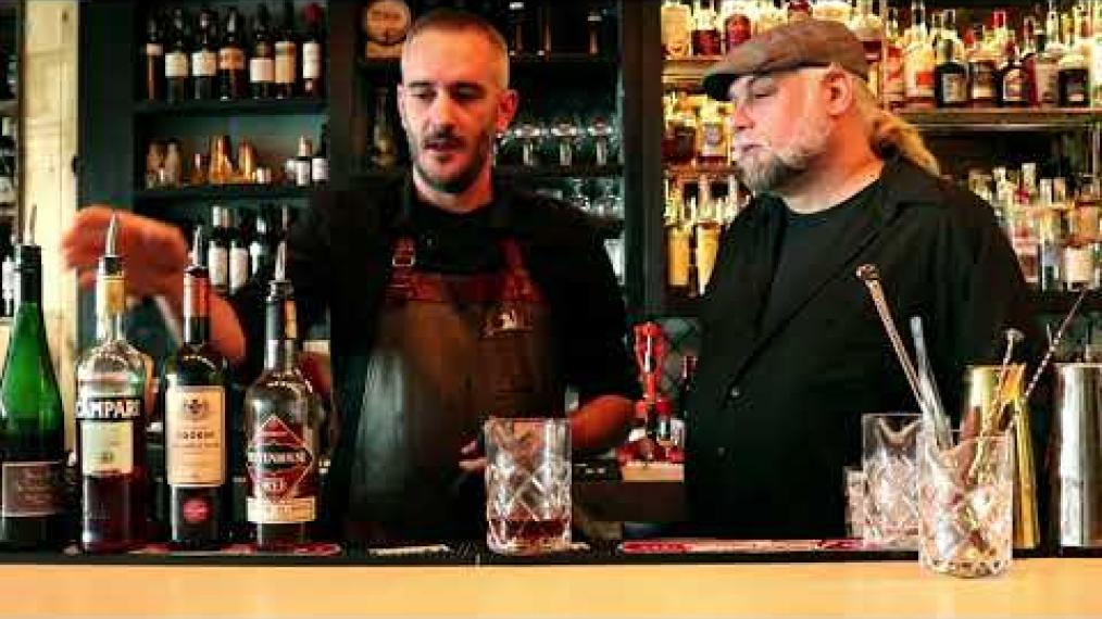 John Myers joins Patrick McDonald at Chaval in Portland to make the Nogal, a tribute to the classic cocktail the Negroni.