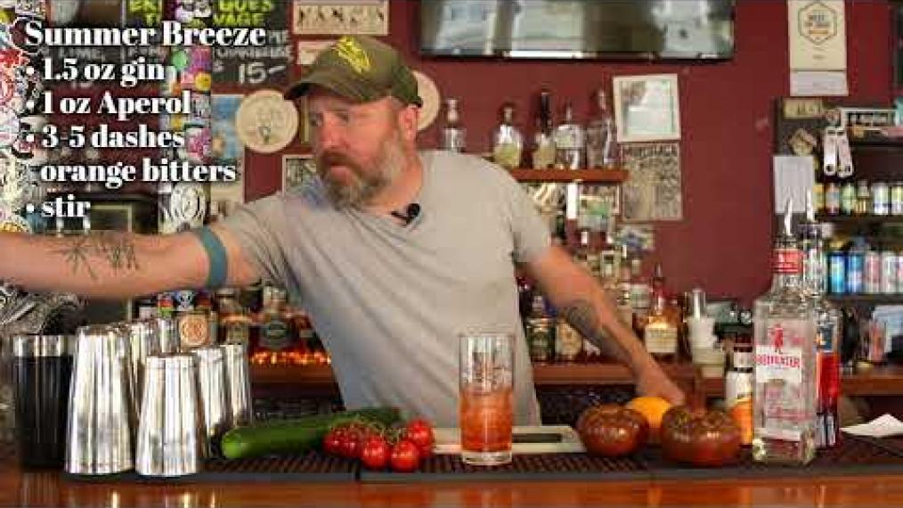 Summer breeze makes me feel fine. Spencer shares his Summer Breeze recipe on today’s happy hour. 