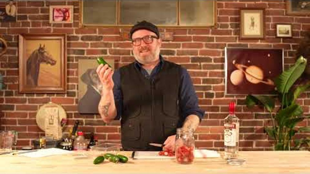 Infused Vodka?! We’re in! Join Spencer in making Strawberry Jalapeño Vodka.